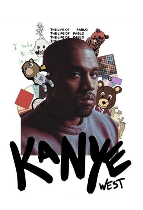 kanye poster|kanye posters for women.